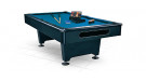 Бильярдный стол для пула "Eliminator" (черный, в комплекте, аксессуары + сукно)